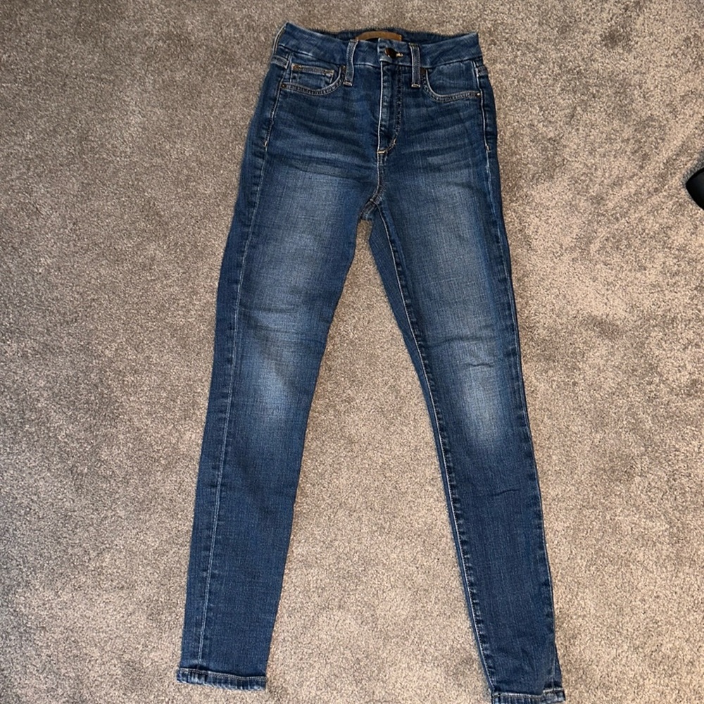 Joe’s Jeans High Rise curvy skinny ankle size 24